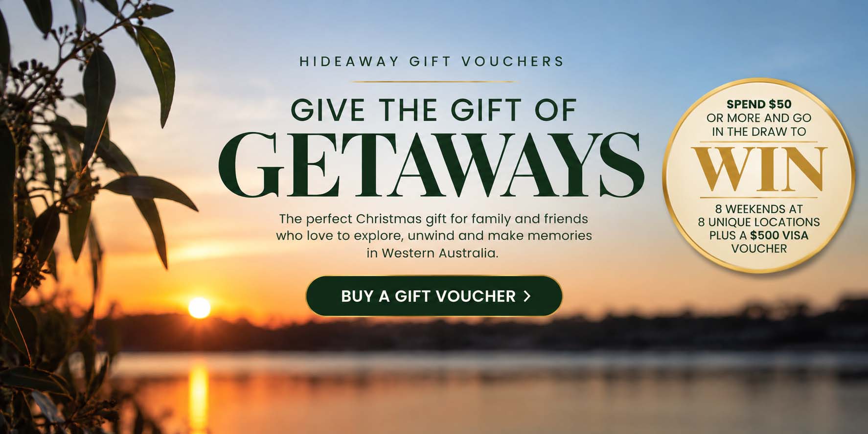 Hideaway Group accommodation Xmas